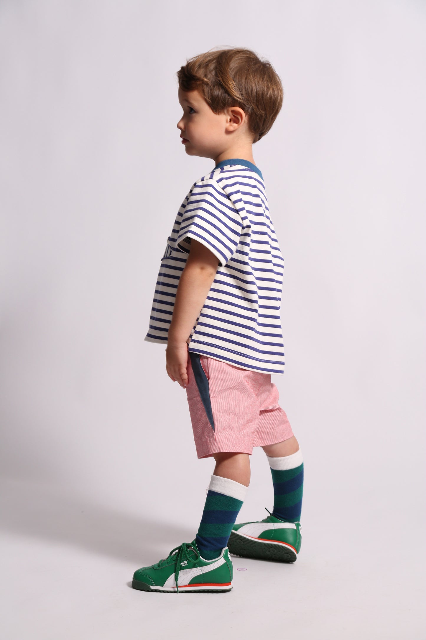 DIAGONAL COLOR BLOCK SOCKS