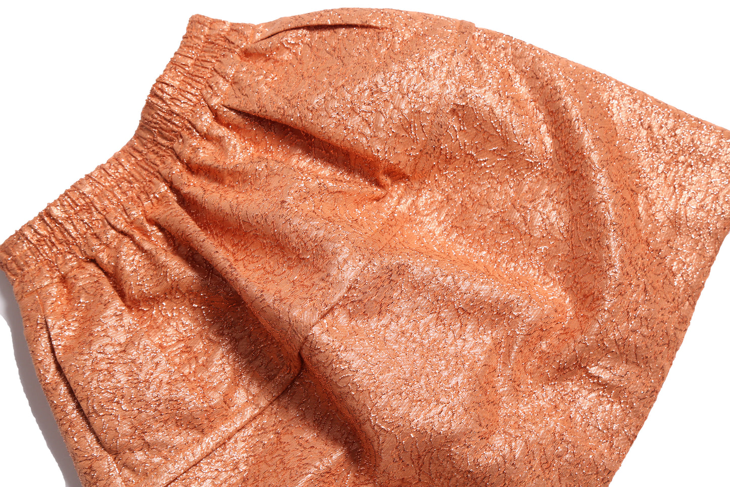 girls orange sparkle skirt