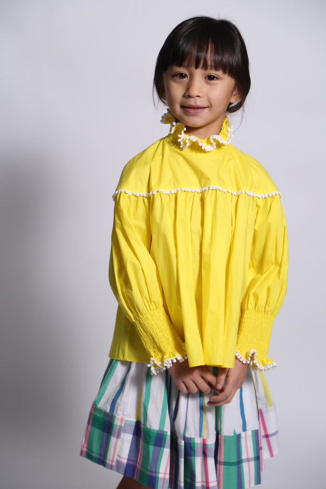 DIARRA SMOCKED BLOUSE