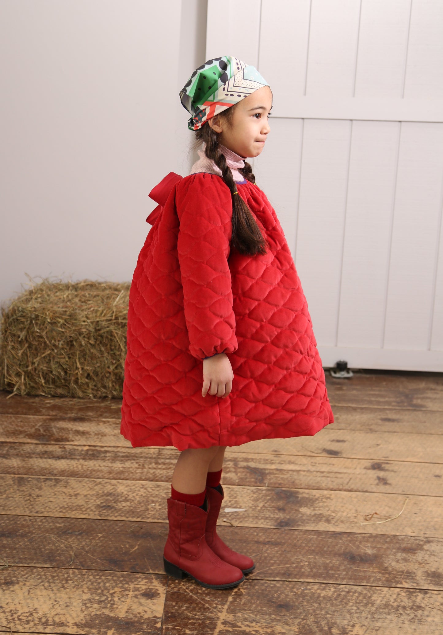 TUFTED FARMHOUSE SMOCK