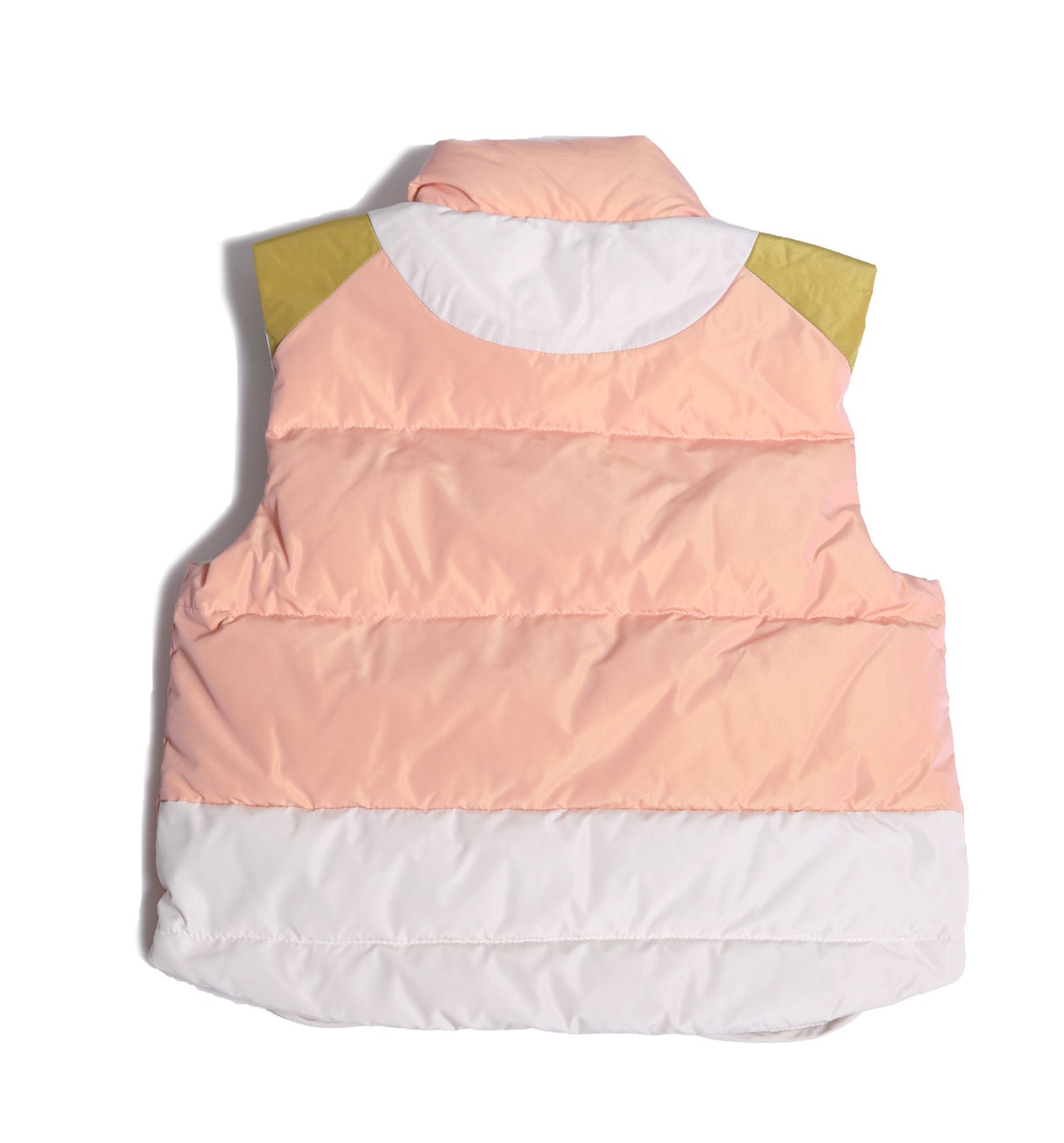 PATCHWORK DOWN FILLED VEST