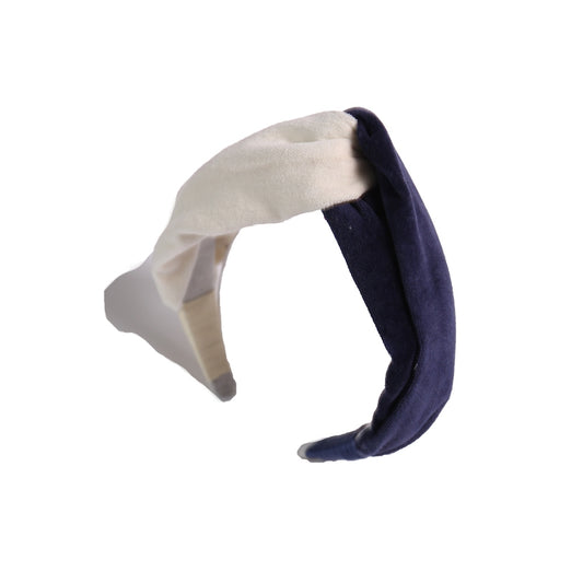 TWO-TONE TURBAN HEADBAND