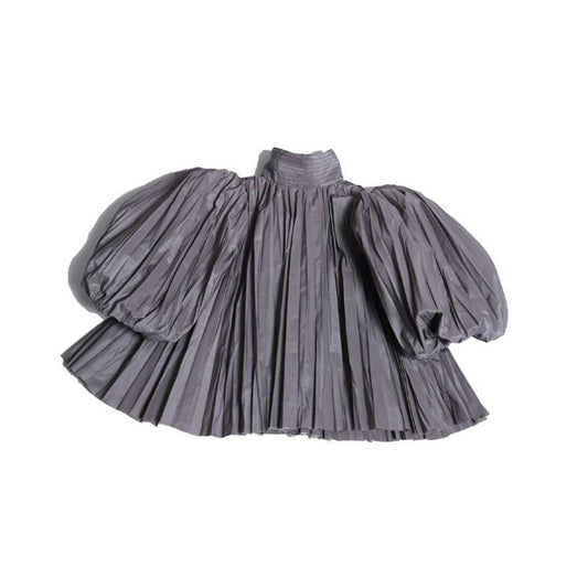 GENOVEVA PLEATED BLOUSE