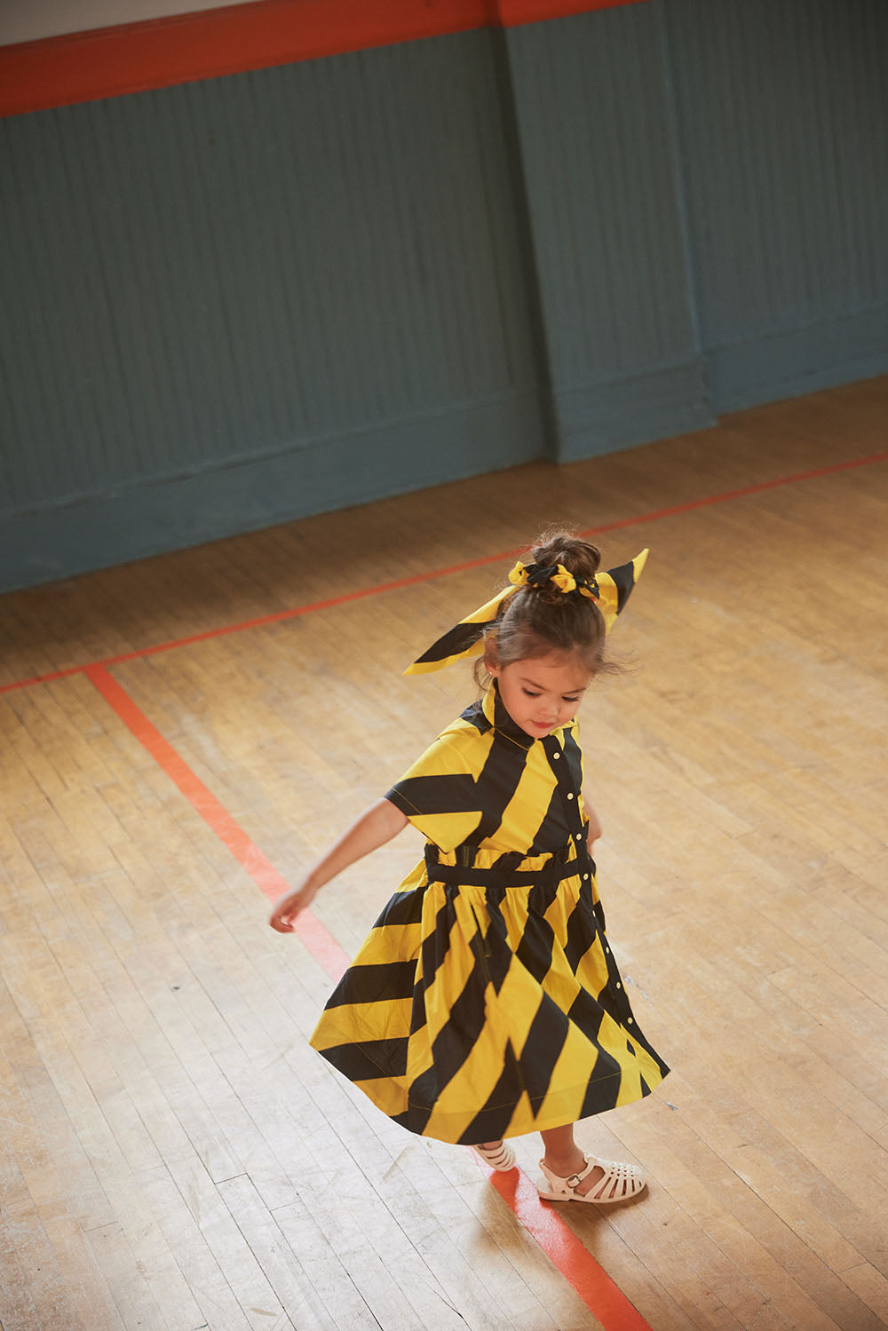 PIA RUFFLED FROCK