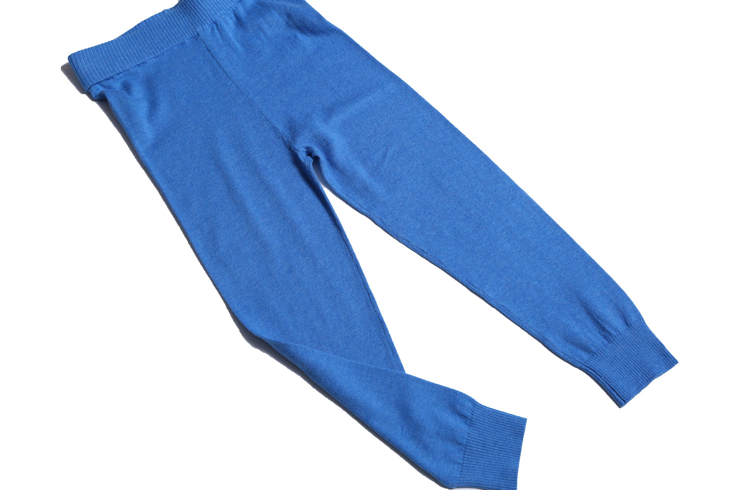 unisex, knit, kids, legging, loose fit, yarn, knit, soft, pajama, blue