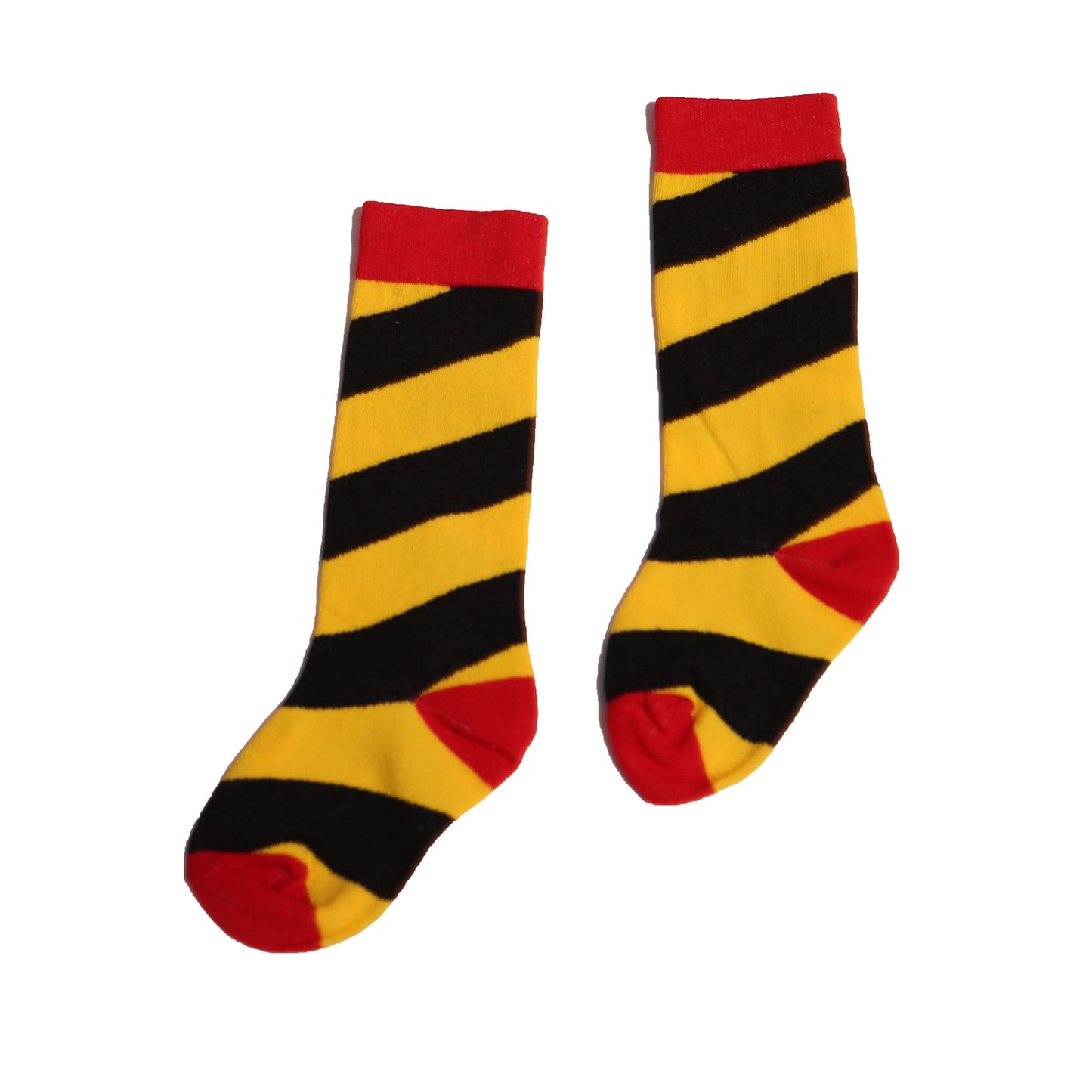 DIAGONAL COLOR BLOCK SOCKS