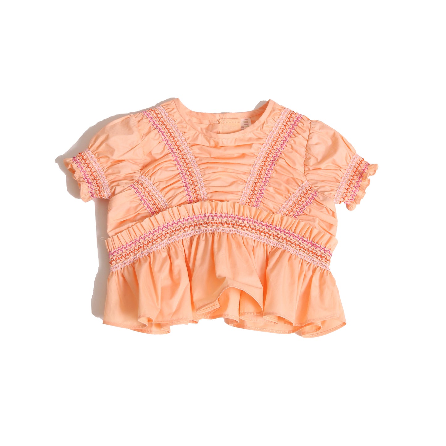 BABY PIA SUNRAY SMOCKED BLOUSE