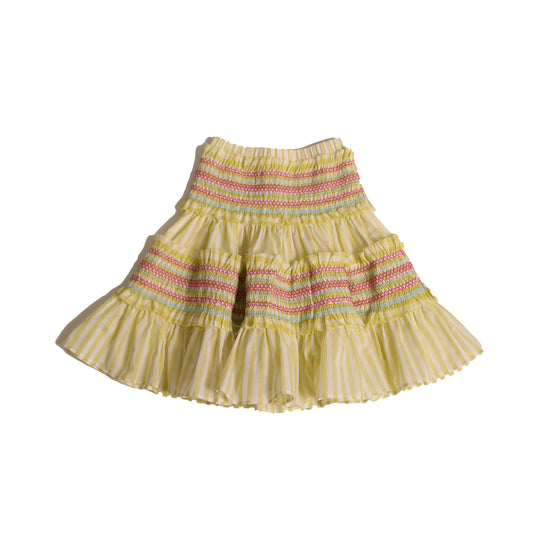 SOFIA SMOCKED SKIRT