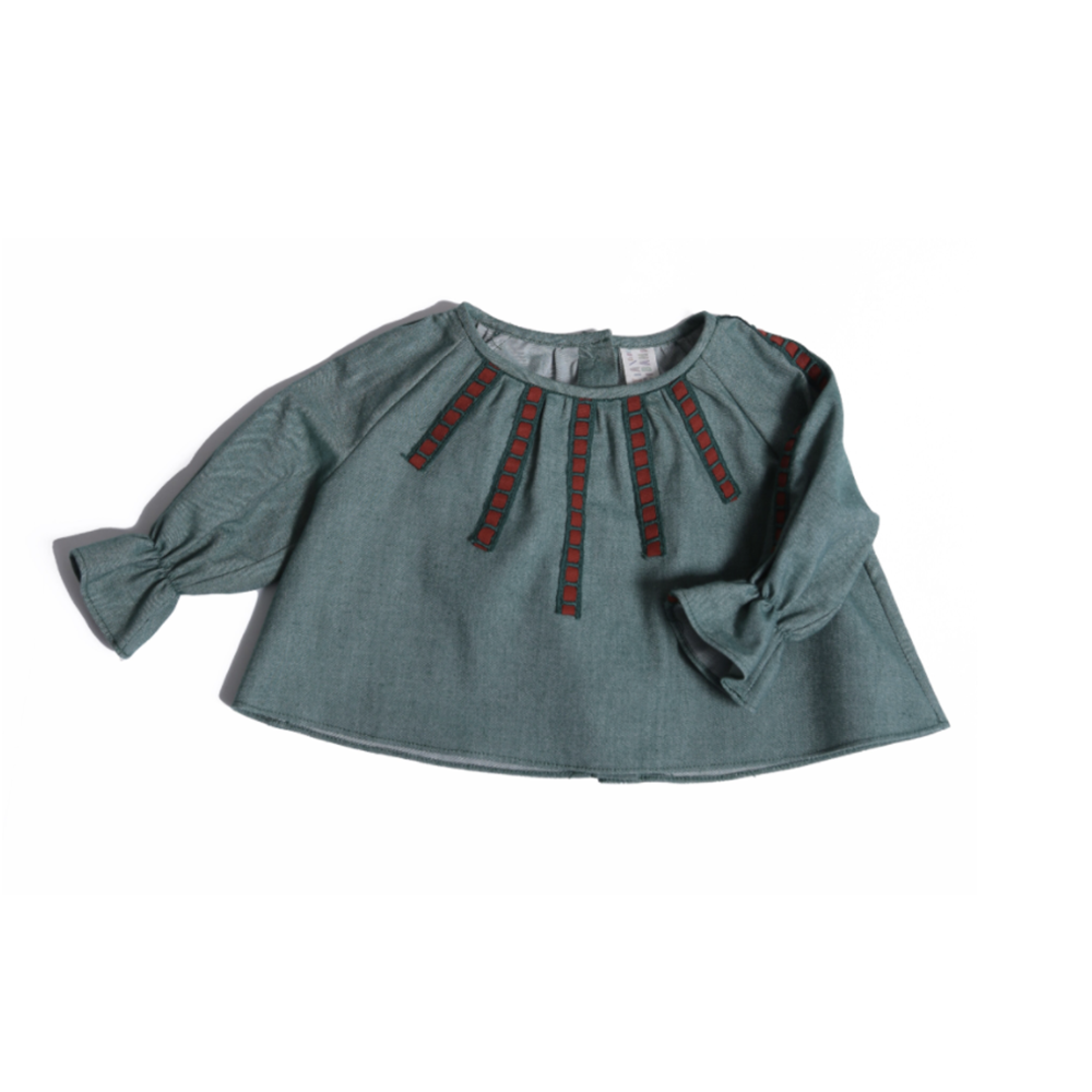 ZSOFIA PEASANT BLOUSE