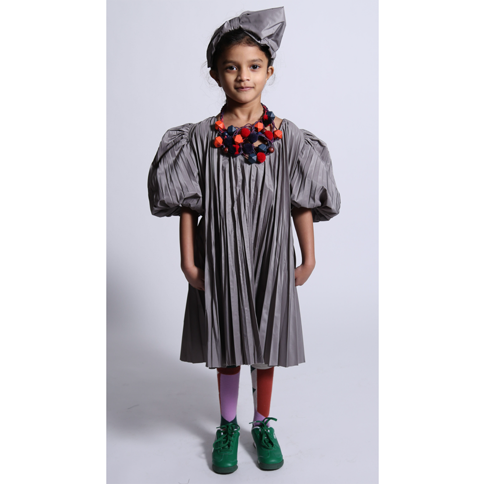 GENOVEVA PLEATED FROCK